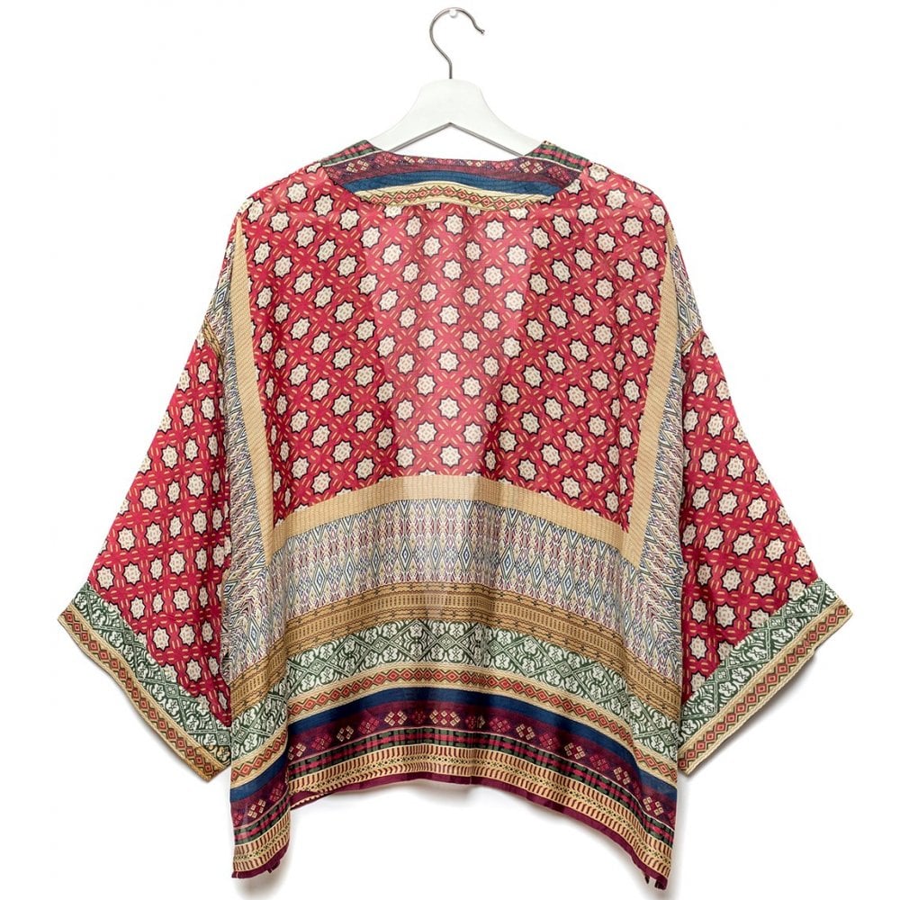 Moorish Burgundy Kimono