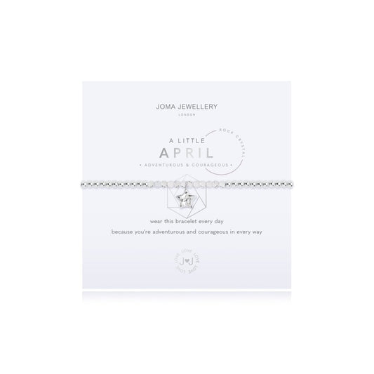 April' A Little Birthstone Bracelet