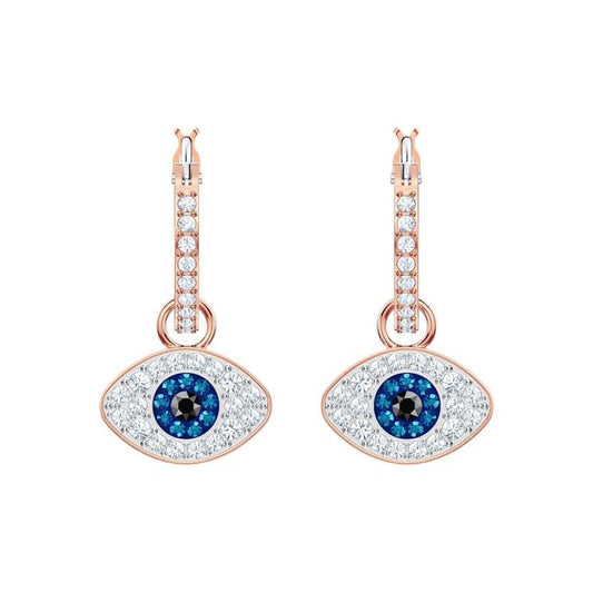 Mini Hoop Evil Eye
