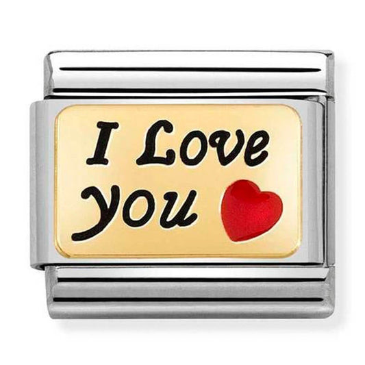 CLASSIC Composable Plates I Love You Charm