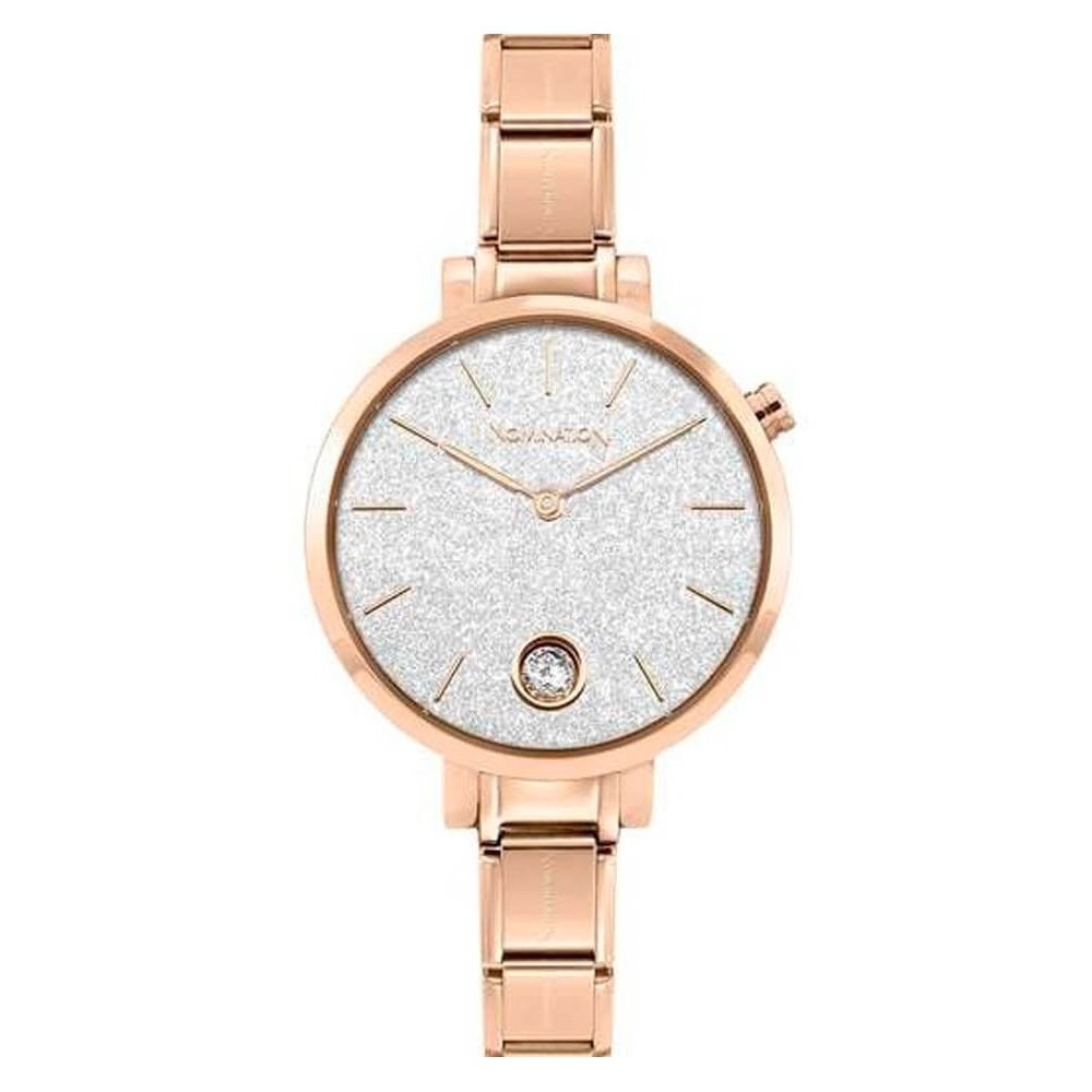 Composable CLASSIC Paris Glitter Rose Gold Tone Watch