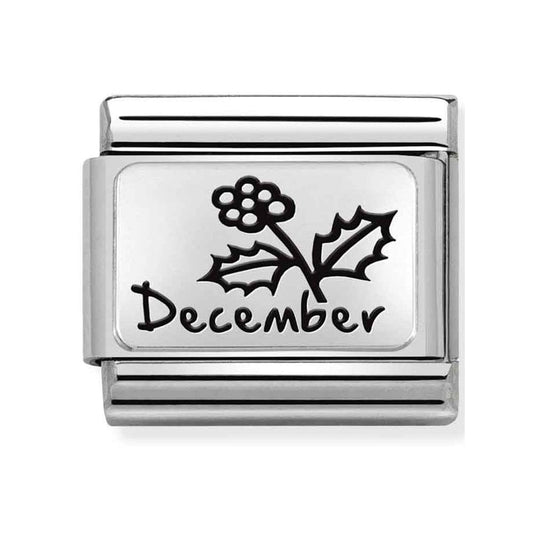 CLASSIC Composable Plates December Flower Charm