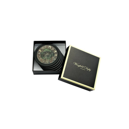 6 x Cock Pheasant & Green Pheasant Coasters