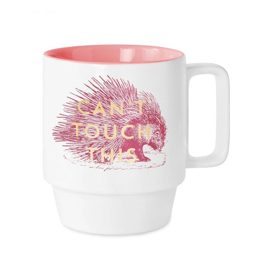 "Can't Touch This" Ceramic Mug - Vintage Sass, 12 Oz