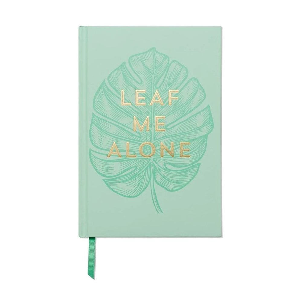 Vintage  Sass  Journal  -  Leaf  Me Alone - Soft Touch A5 Hardcover Book