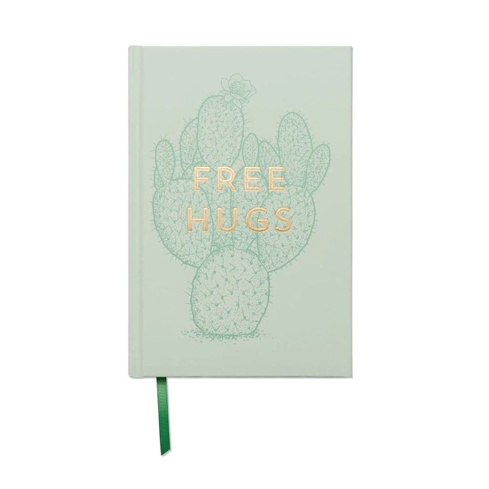 Vintage Sass Journal - Free Hugs - Soft Touch A5 Hardcover Book