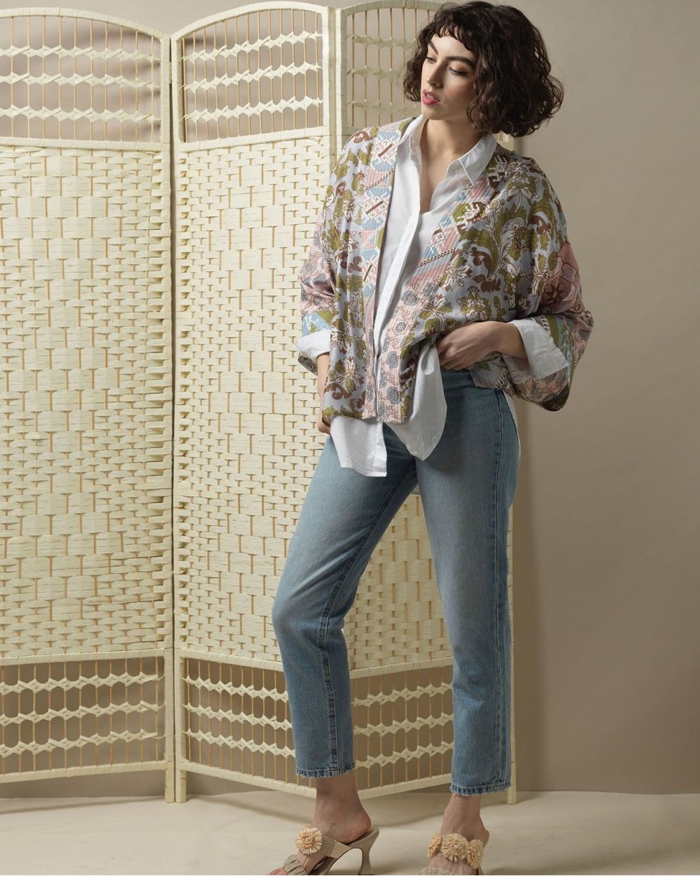 Patchwork Pastel Kimono