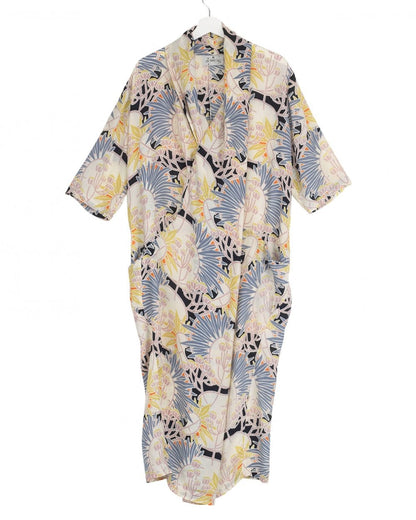 Deco Daisy Mauve Dress S/M