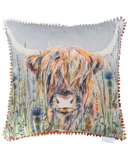 Alfie Silver Cushion 50x50