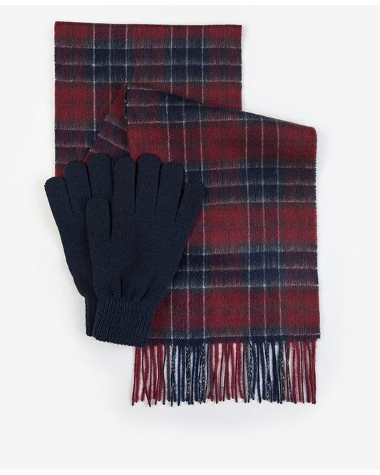 Tartan Scarf & Gloves Gift Set
