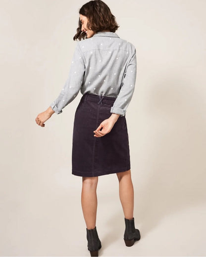 Melody Organic Cord Skirt