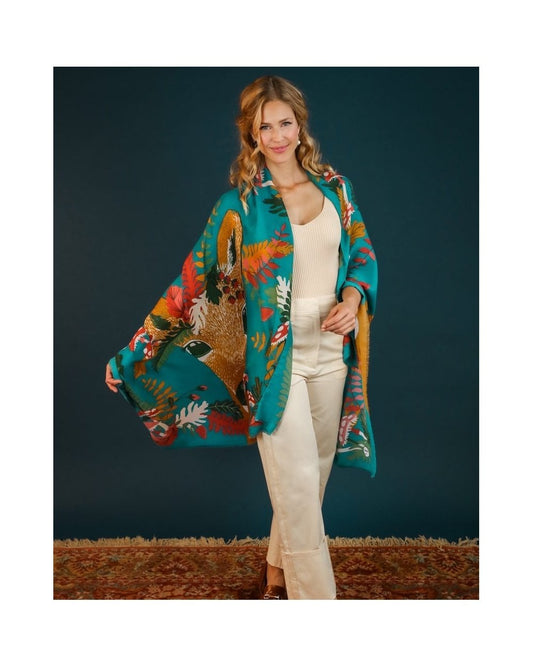 Decorative Doe Print Scarf