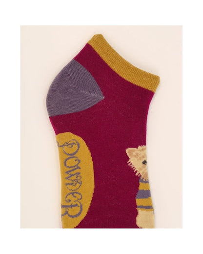 Wooly Westie Trainer Socks