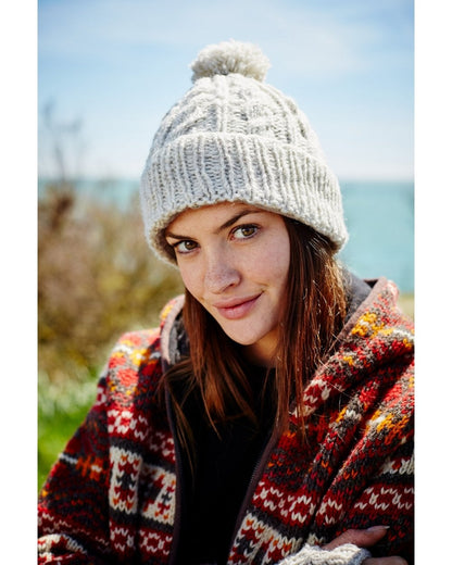 Chamonix Bobble Beanie Oatmeal