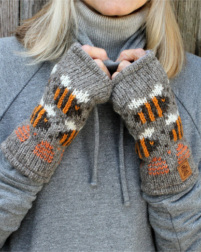 Beehive Handwarmer Bark