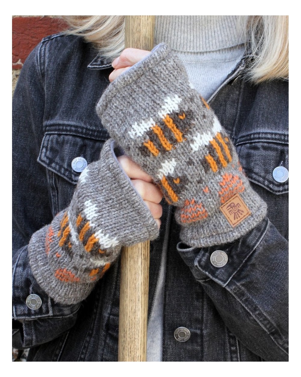 Beehive Handwarmer Bark
