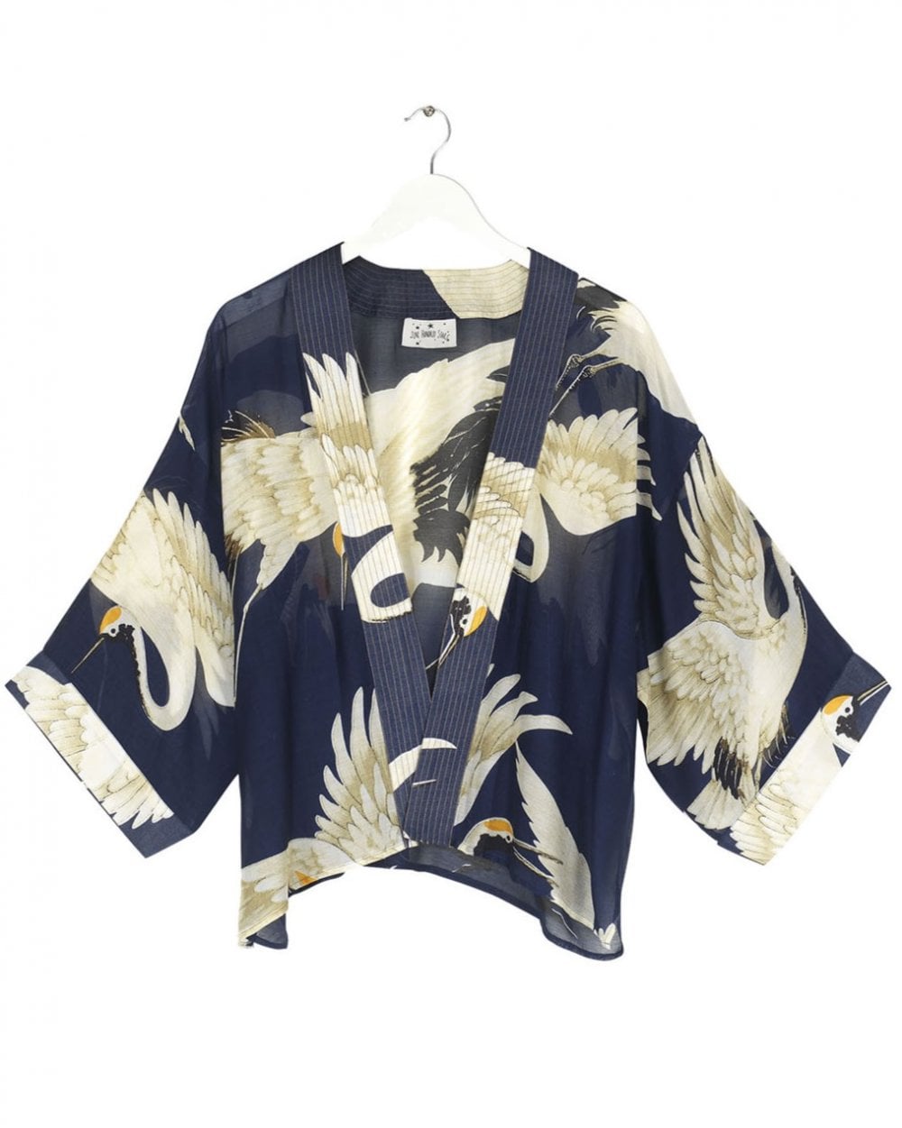 Stork Navy Kimono