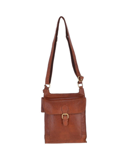 Leather Handbag - Honey