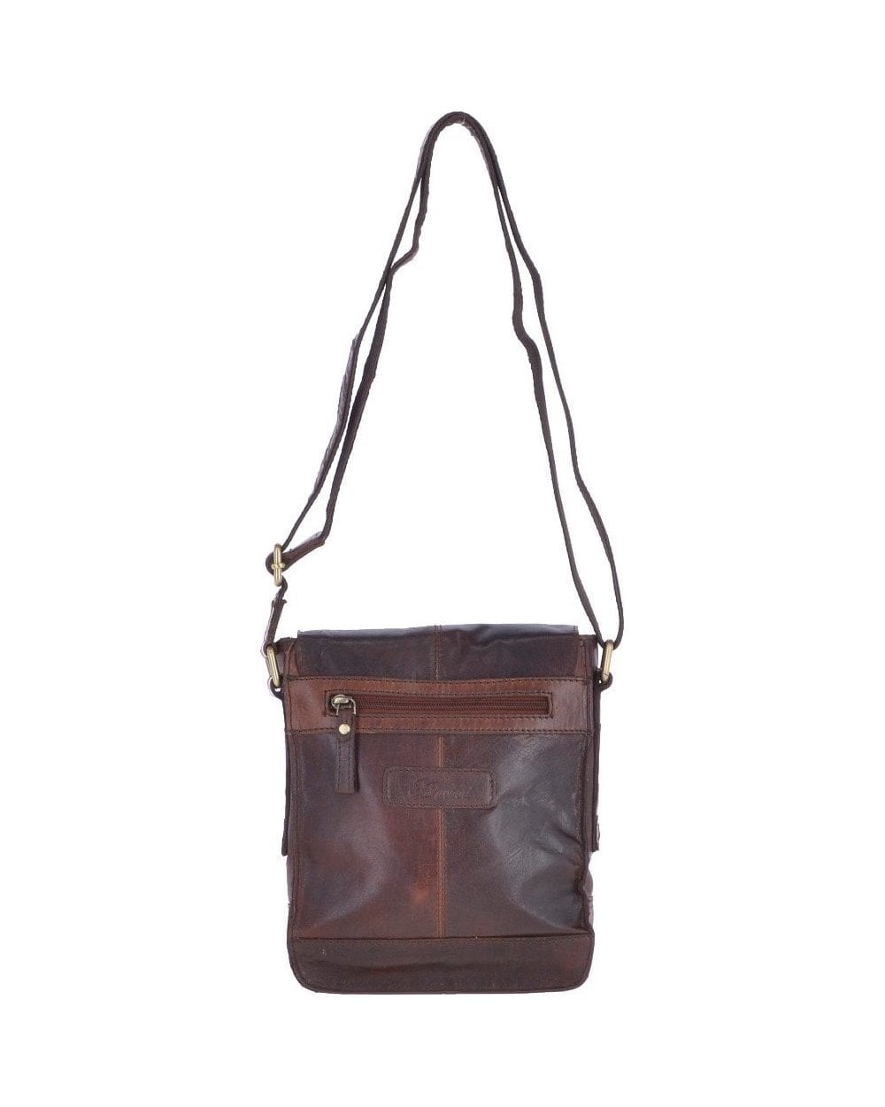 Small Leather Body Bag G-31 - Brandy