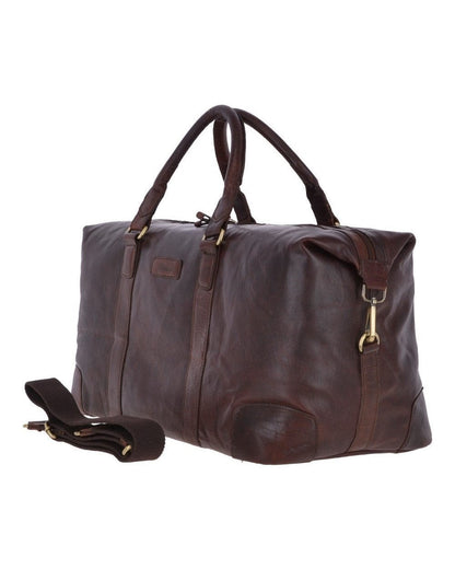 Large Leather Vintage Holdall