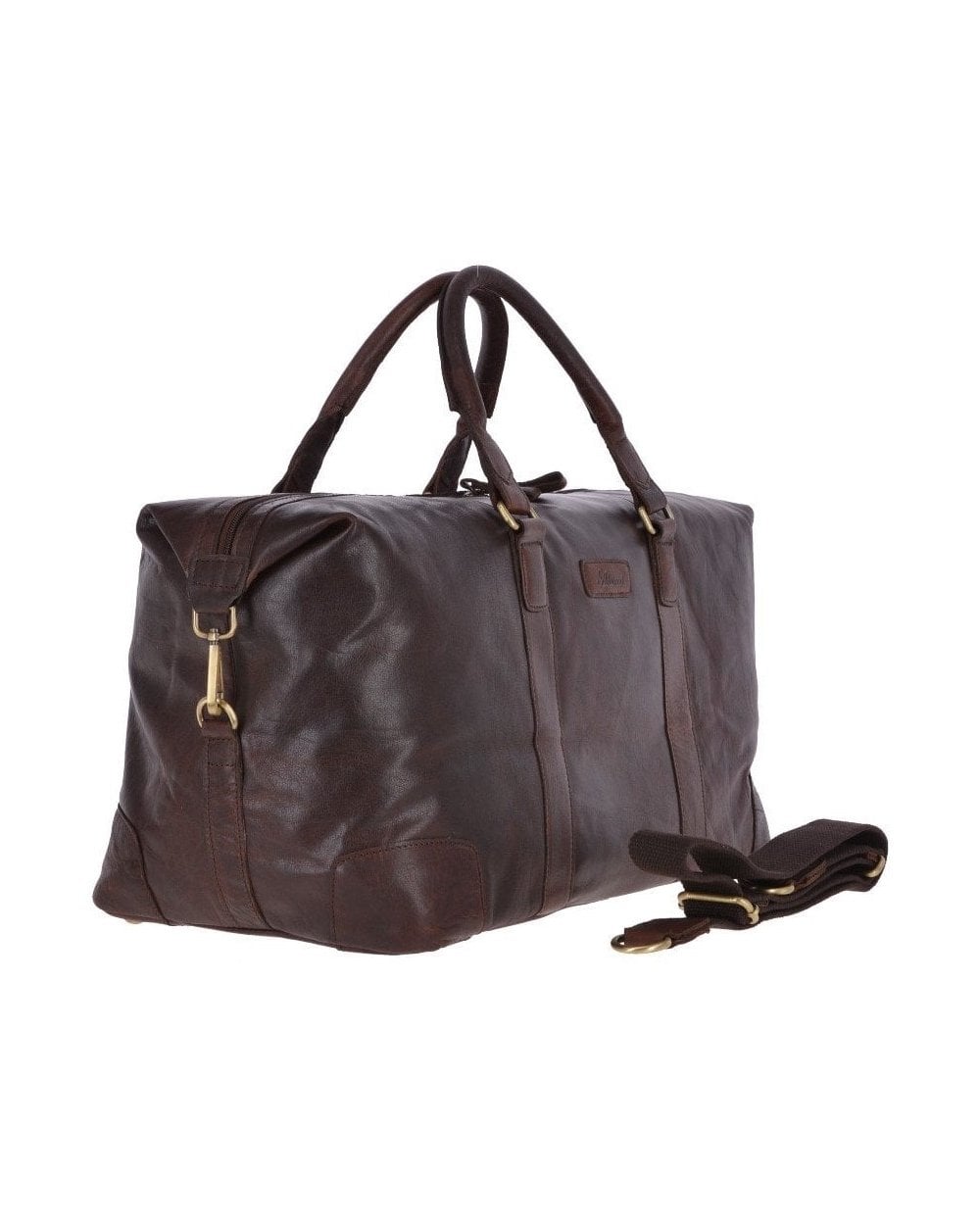 Large Leather Vintage Holdall