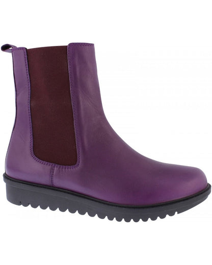 Trudy Ankle Boot - Plum