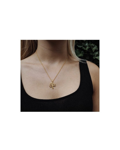 Tree Of Life Gold Necklace
