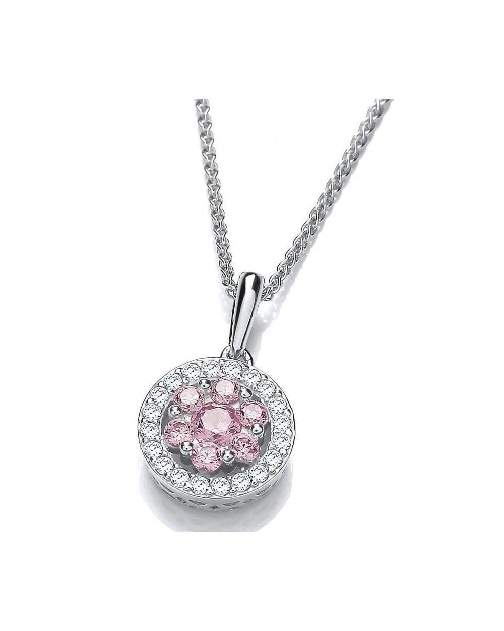 Pretty in Pink Pendant Without Chain