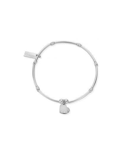 Mini Noodle Sparkle Rice Love Heart Bracelet