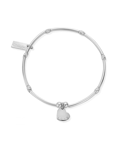 Mini Noodle Sparkle Rice Love Heart Bracelet