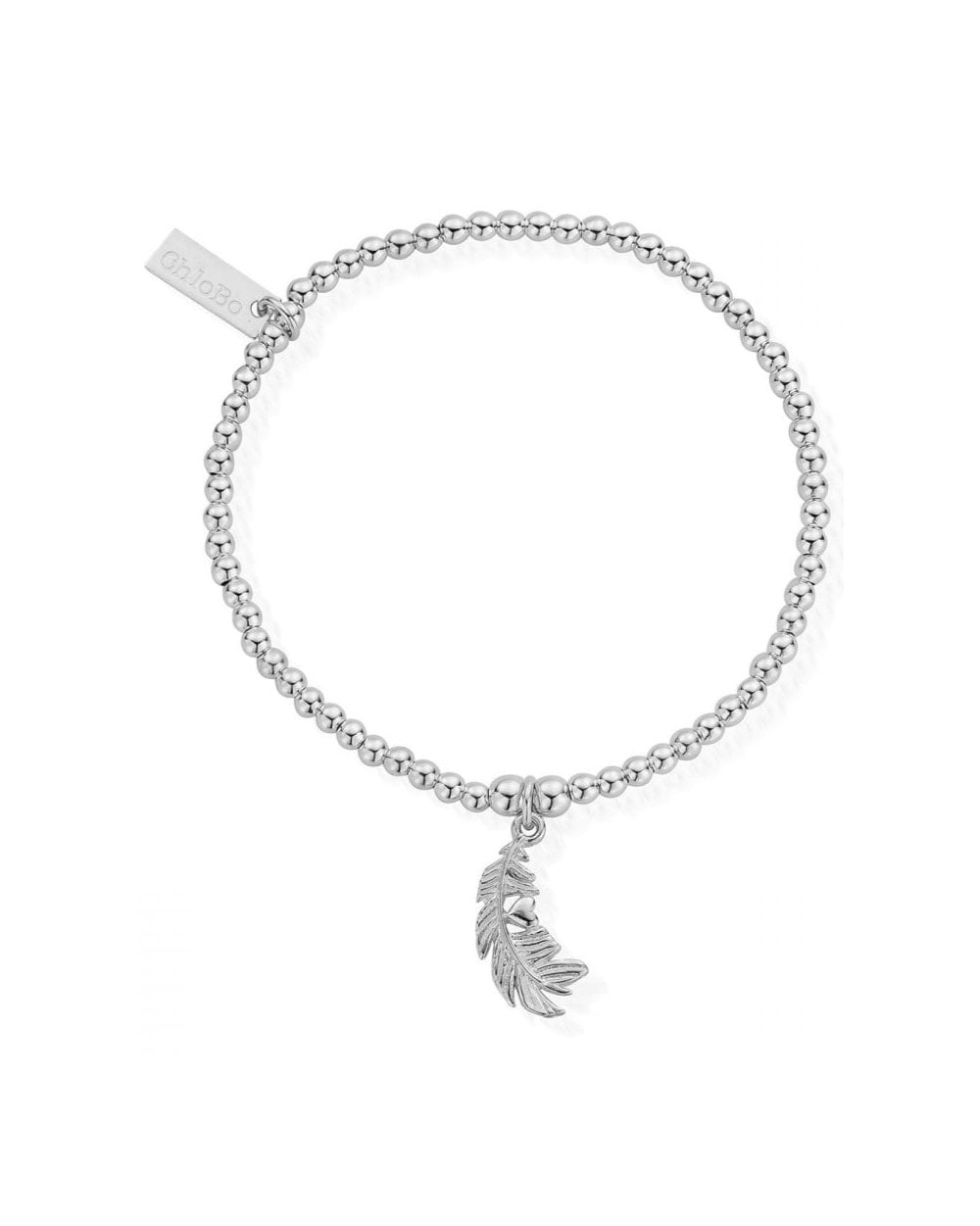 Cute Charm Feather Heart Bracelet