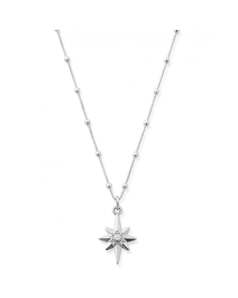 Bobble Chain Lucky Star Necklace