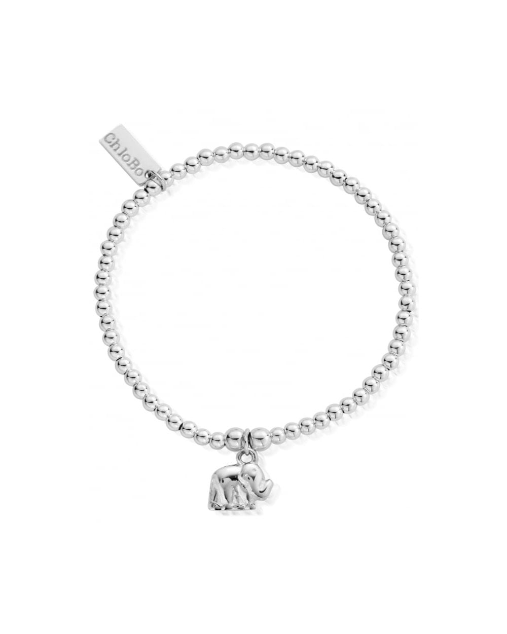 Silver Cute Charm Elephant Bracelet