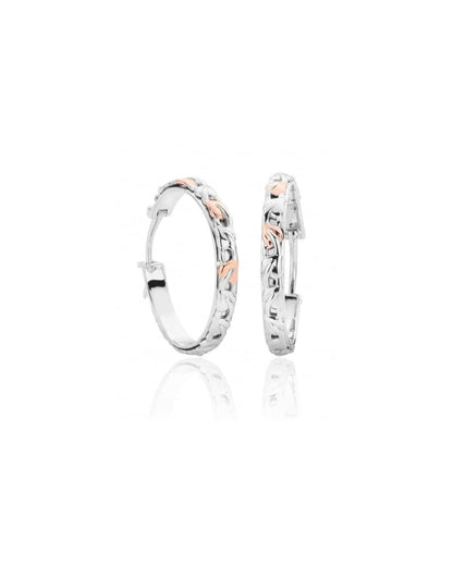 Tree Of Life Hoop Earrings