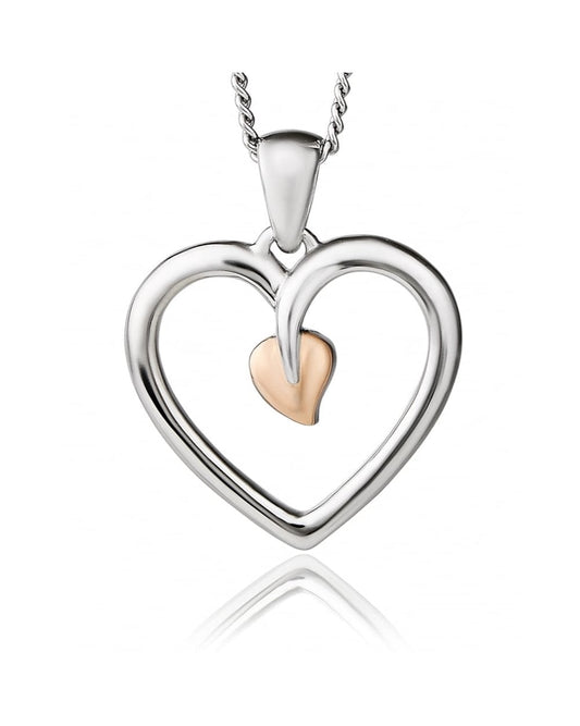 Tree of Life Sterling Silver Heart Pendant