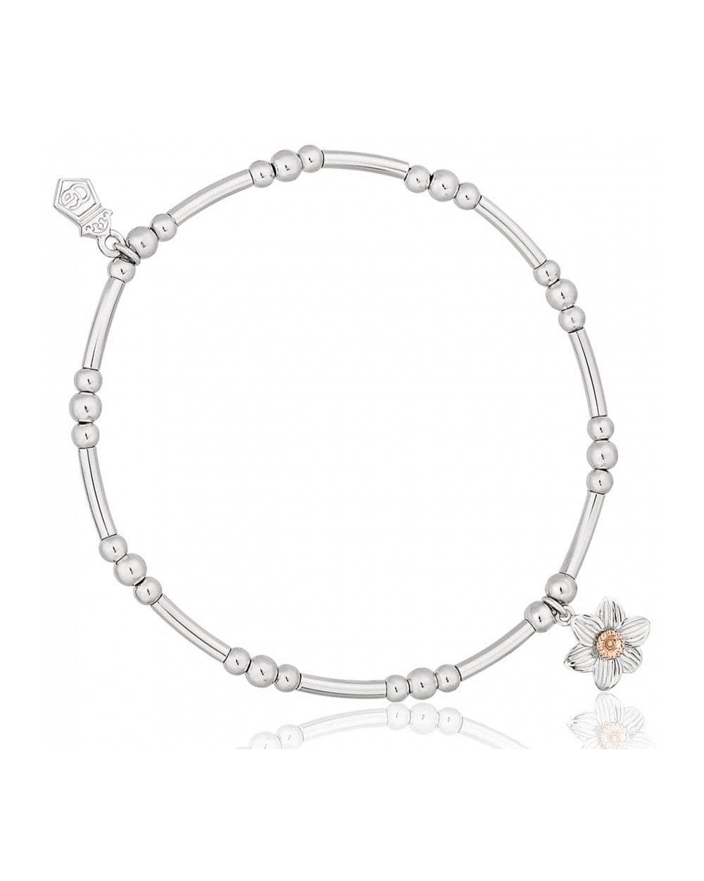 Nature's Wonder Sterling Silver Daffodil Affinity Bracelet