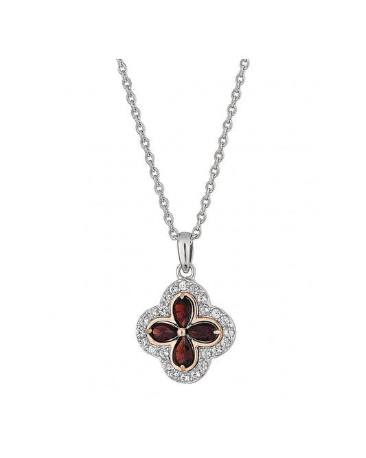 Tudor Court Garnet Pendant