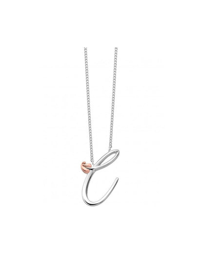 Tree of Life Initials Necklace - Letter C