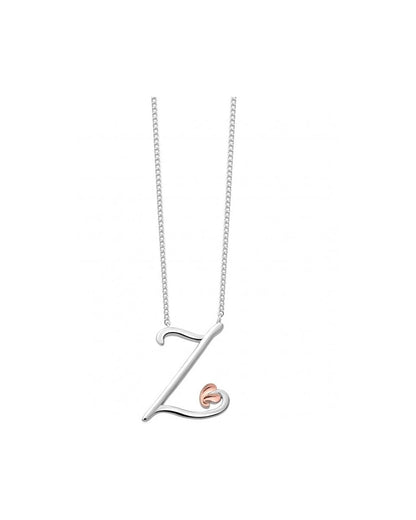 Tree of Life Initials Necklace - Letter Z