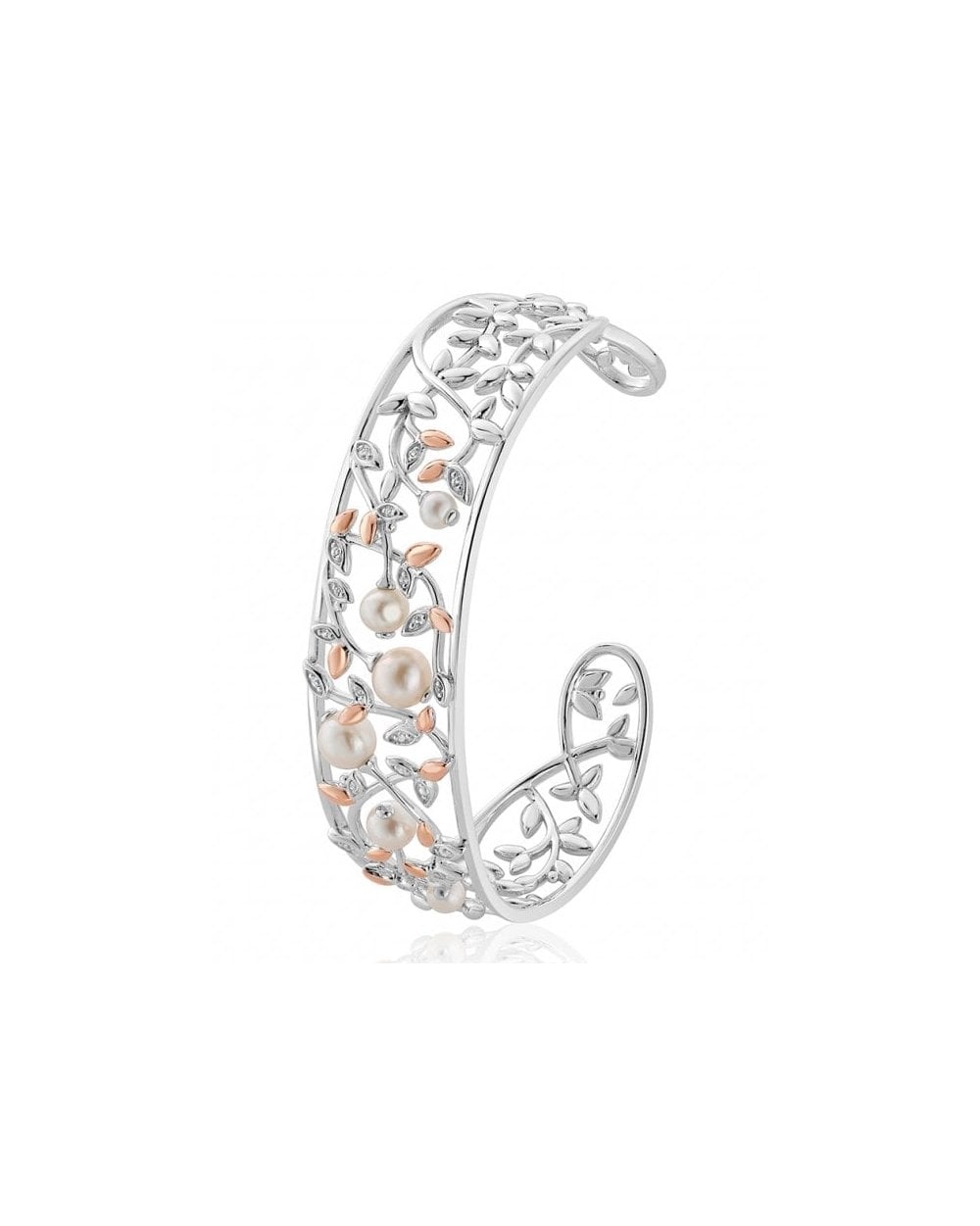 Lily of the Valley Pearl Bangle