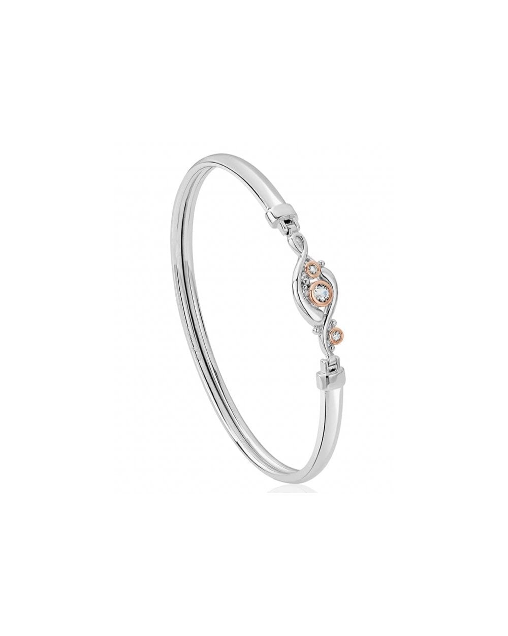 Pistyll Rhaeadr White Topaz Bangle