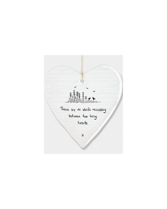 Wobbly Round Heart - Two Loving Hearts