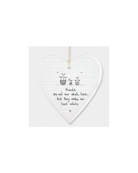 Wobbly Round Heart - Friends Make Lives Whole