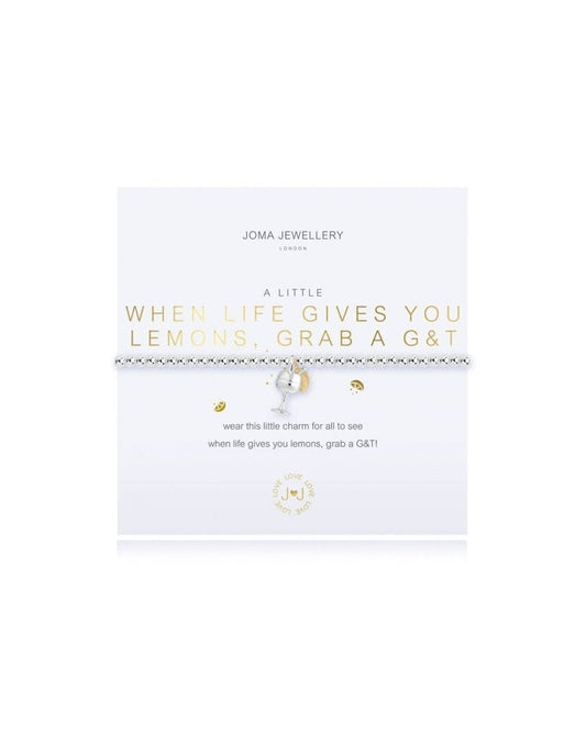 A Little When Life Gives You Lemons Bracelet