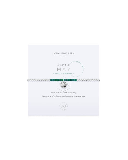 A Little Birthstone May Bracelet