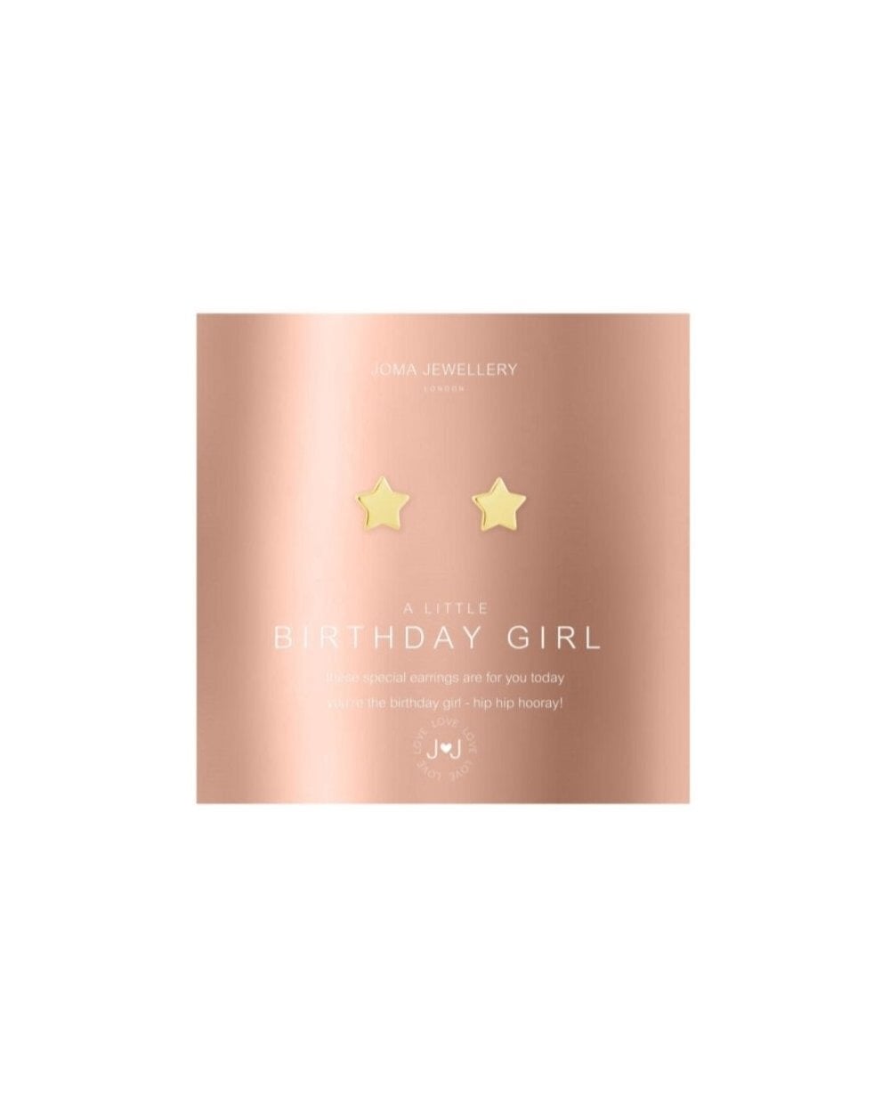 A Little Birthday Girl Earrings