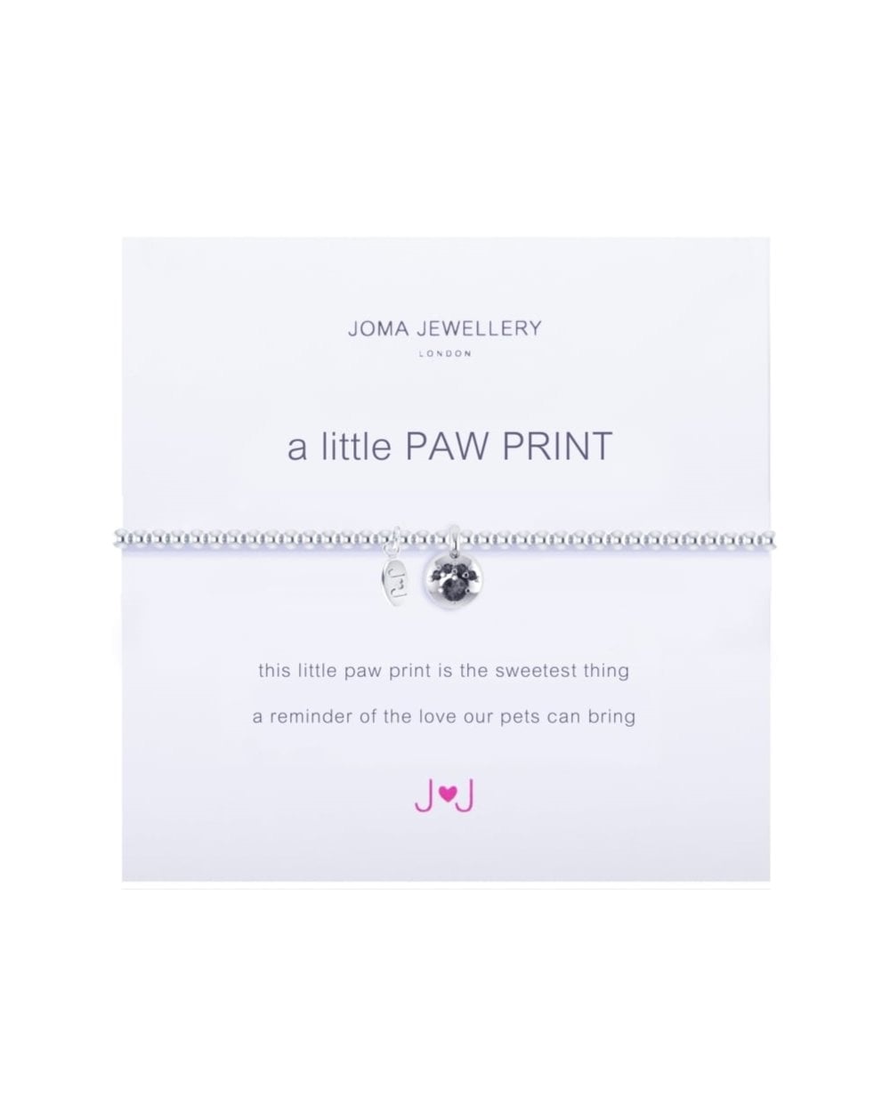 A Little Paw Print Bracelet