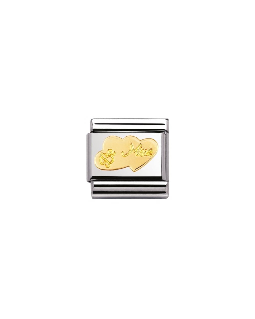 Composable Classic Love Be Mine Double Heart Charm