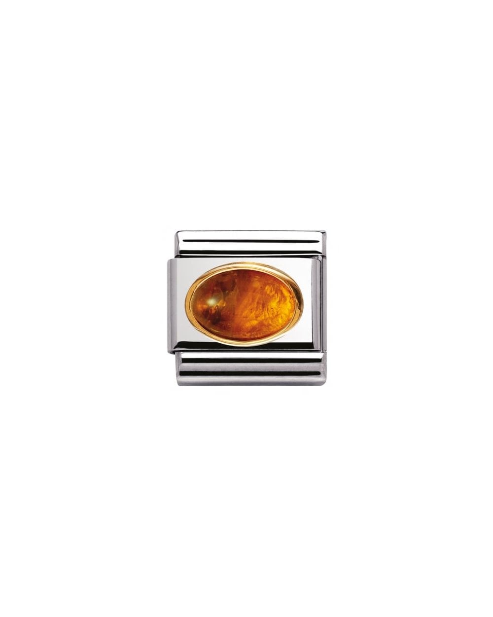 Composable Classic Link Oval Hard Stones Amber (030502/01)