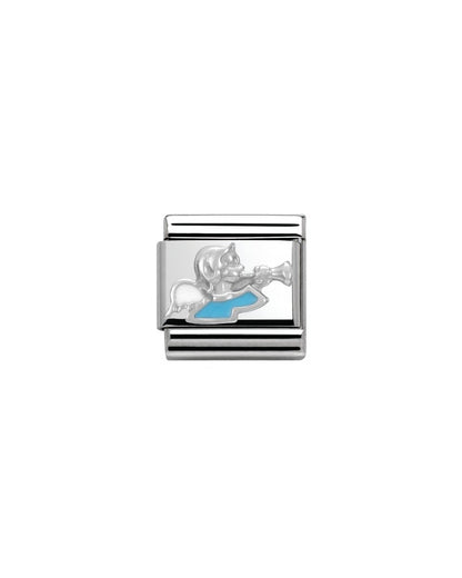 Light Blue Angel Charm